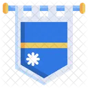 Nauru Flag  Icon