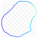 Mapa de nauru  Ícone