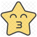 Nausea Emoticon Star Icon