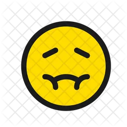 메스꺼움 얼굴 Emoji 아이콘
