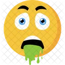 Nauseated Expression Emoji Icon