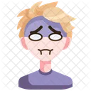 Nauseated Emoji Face Icon