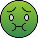 Nauseated Face Emoji Emoticon Icon
