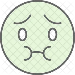 Nauseated Face Emoji Icon