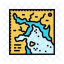 Nautical Chart Sailing Icon