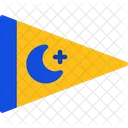 Nautical Flag Maritime Banner Ship Flag Icono