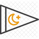 Nautical Flag Maritime Banner Ship Flag Icono