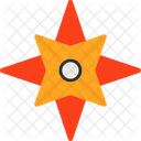 Nautical Star Guiding Star Celestial Marker Icon