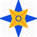 Nautical Star Guiding Star Celestial Marker Icon