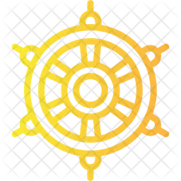 Nautical wheel  Icon