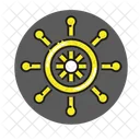 Nautical wheel  Icon