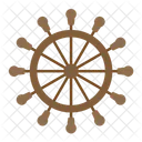Nautical Wheel Icon