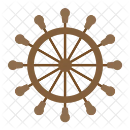 Nautical Wheel  Icon