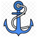 Schiffsanker Schiffsanlegestelle Hafen Symbol
