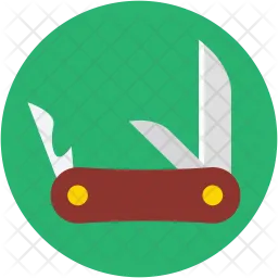 Cuchillo de bolsillo  Icono