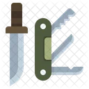 Cuchillo de bolsillo  Icono