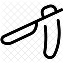 Navaja De Afeitar Higiene Recto Icono