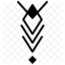 Navajo Stammeszeichen Altes Zeichen Symbol