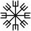 Navajo Stammeszeichen Altes Zeichen Symbol