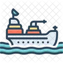 Naval Ship Marine Icon