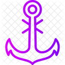 Naval Anchor Ship Anchor Maritime Anchor Icon