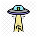 Nave Extraterrestre Abduccion Nave Espacial Icono