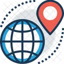 GPS Direcao Localizador Ícone