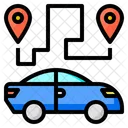 Navegacao Ev Carro Eletrico Ícone