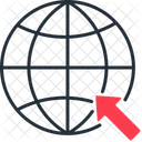 Navegacao Na Internet Pesquisa Na Web On Line Ícone