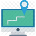 Navegacion Gps Mapa Icono