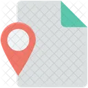 Mapa Pin Gps Icono