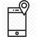 Movil Navegacion Mapa Icon