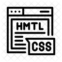 Navegador Css Html Icono
