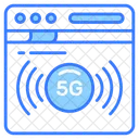 5 G Rede Tecnologia Ícone