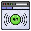 5 G Rede Tecnologia Ícone