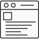 Navegador da Web  Ícone
