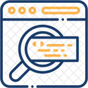 Navegador Pesquisa Revisao De Codigo Ícone