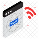 Site Navegador Web Ícone