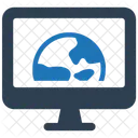 Navegador Internet Site Ícone