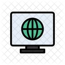 Internet Navegador On Line Ícone