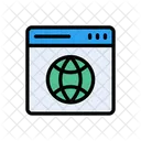Navegador Web Internet Ícone