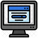 Navegador De Internet Rede Mundial De Computadores Desktop Ícone
