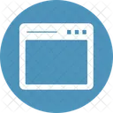 Web Site Interface De Usuario Ícone