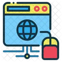 Navegador de internet  Ícone