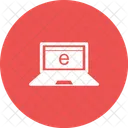 Internet Navegador Laptop Ícone