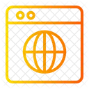 Navegador De Internet Navegacao Interface Do Usuario Ícone