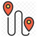 Navegador Inteligente Localizacao Ponto De Localizacao Ícone