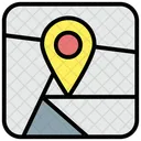 Navegador De Mapas Mapa Navegacion Icono