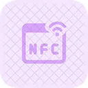 Tecnología nfc del navegador  Icono