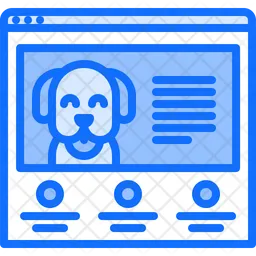 Navegador web para perros  Icono